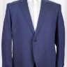 Темно-синий льняной пиджак 26120108